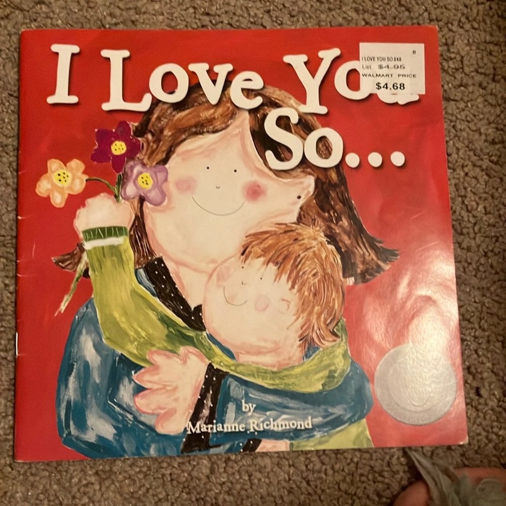 This is a I love you so… book